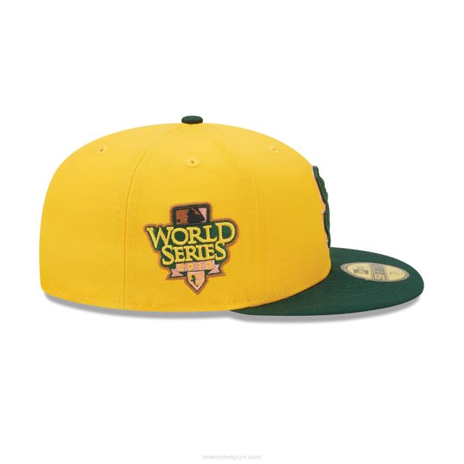 New Era san francisco reuzen terug naar school gele 59fifty pet BT241200