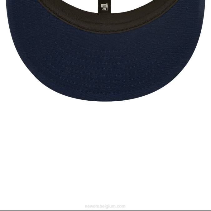 New Era seattle seahawksnfl zijlijn 2022 witte 59fifty getailleerde pet BT24492