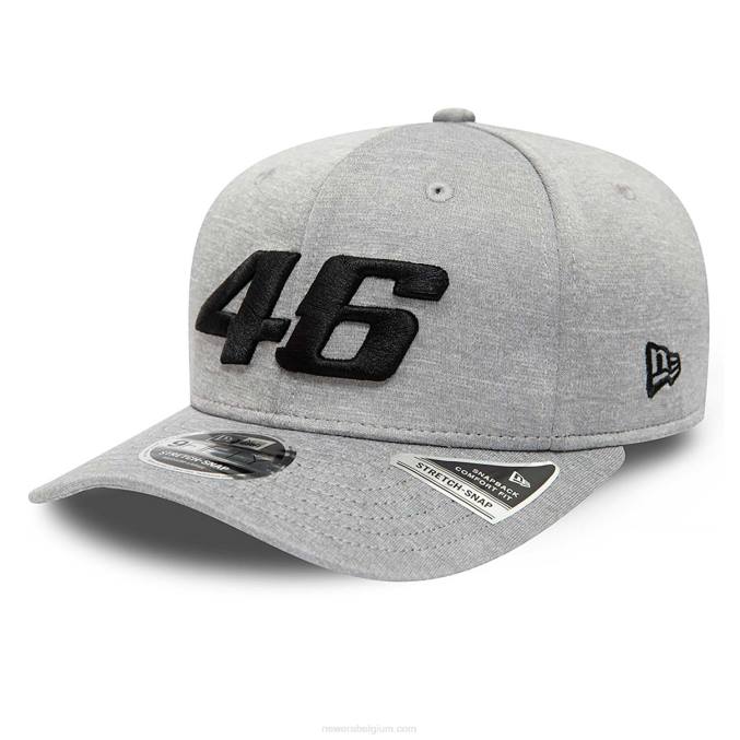 New Era shadow tech vr46 grijze 9fifty stretch-snap pet BT241965