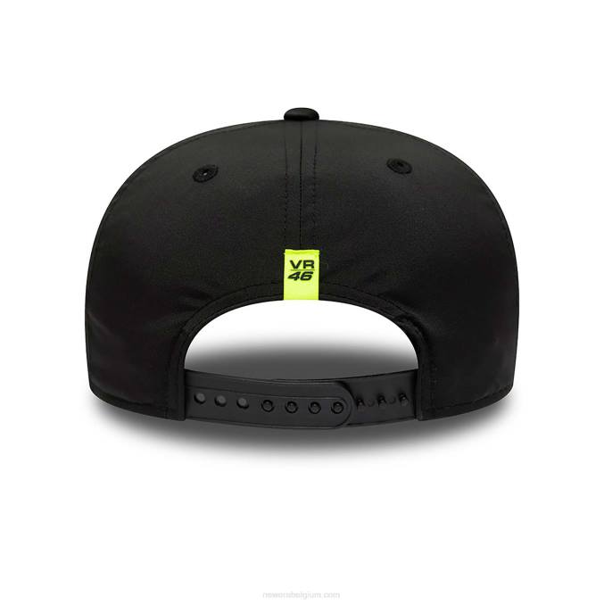 New Era shadow tech vr46 zwarte 9fifty stretch-snap cap BT241951