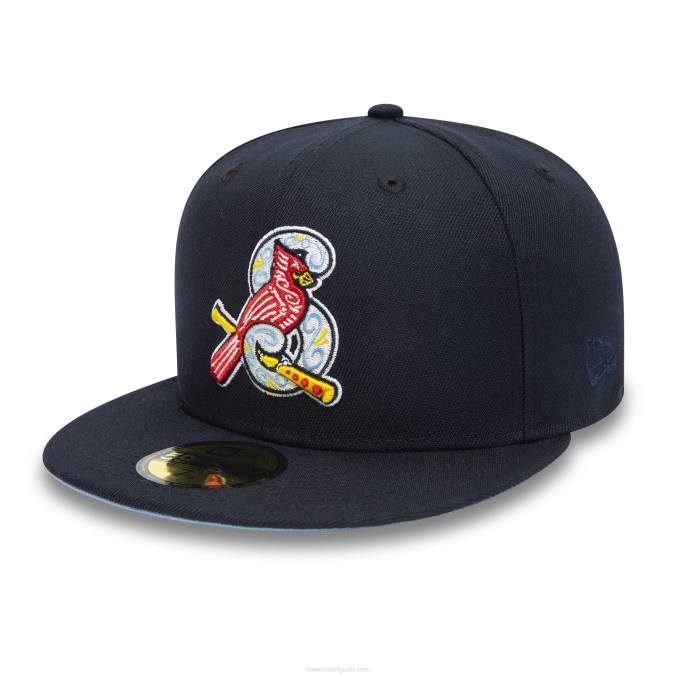 New Era springfield cardinals milb navy 59fifty getailleerde pet BT24869
