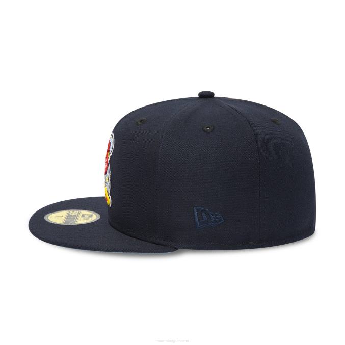 New Era springfield cardinals milb navy 59fifty getailleerde pet BT24869