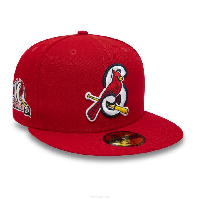 New Era springfield cardinals milb rode 59fifty getailleerde pet BT24868