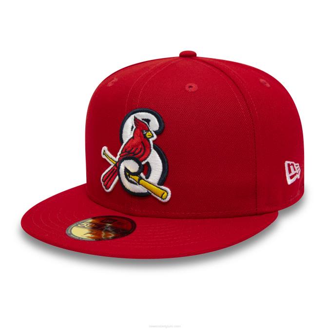 New Era springfield cardinals milb rode 59fifty getailleerde pet BT24868