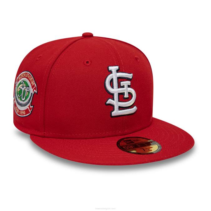 New Era st. Louis Cardinals National League Stadium Navy 59fifty getailleerde pet BT24986