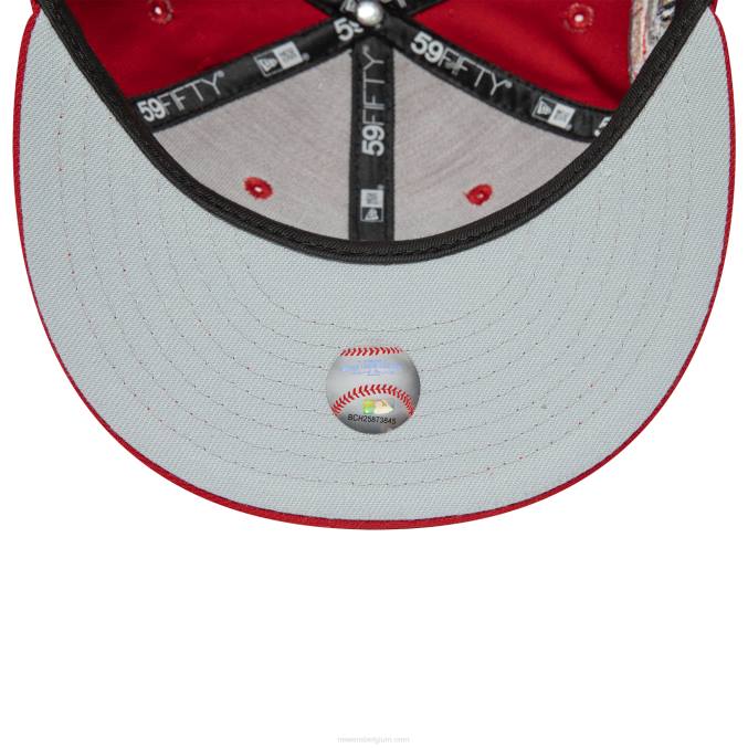 New Era st. Louis Cardinals National League Stadium Navy 59fifty getailleerde pet BT24986
