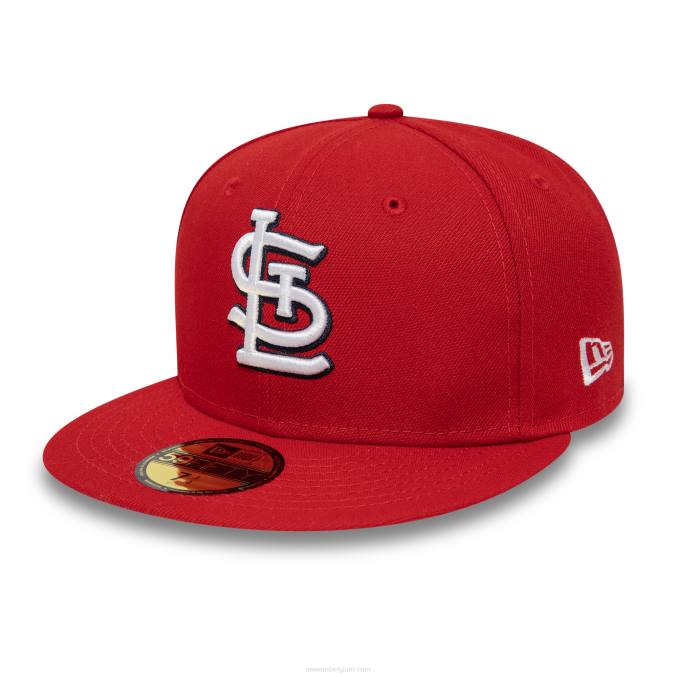 New Era st. Louis Cardinals National League Stadium Navy 59fifty getailleerde pet BT24986
