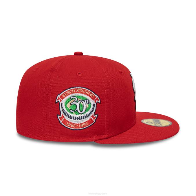 New Era st. Louis Cardinals National League Stadium Navy 59fifty getailleerde pet BT24986