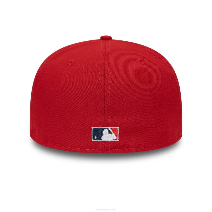 New Era st. Louis Cardinals National League Stadium Navy 59fifty getailleerde pet BT24986