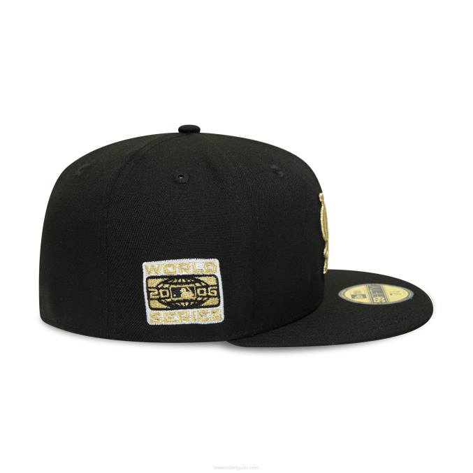 New Era st. louis cardinals 2006 world series zwarte 59fifty getailleerde pet BT241288