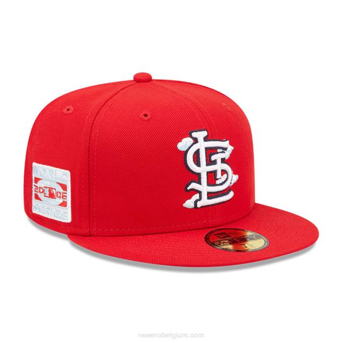 New Era st. louis cardinals comic cloud red 59fifty getailleerde pet BT24240