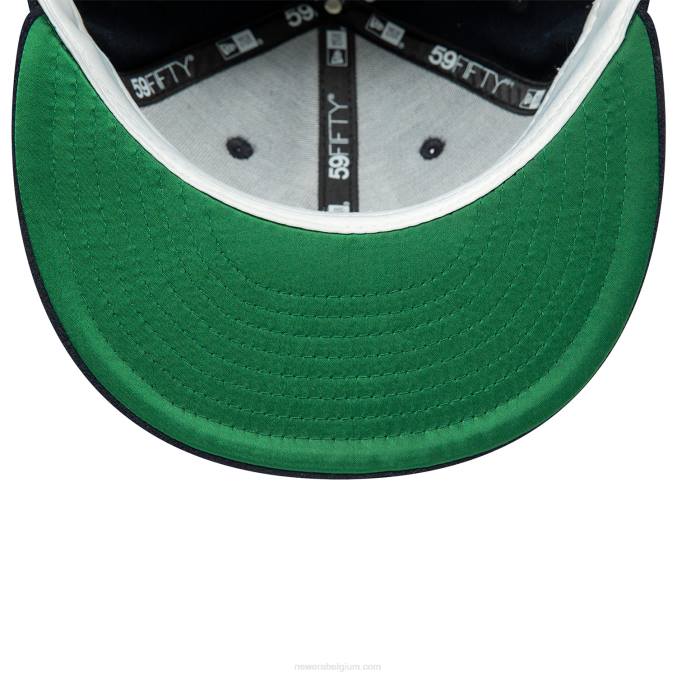 New Era st. louis cardinals jubileum wollen marine 59fifty getailleerde pet BT24144