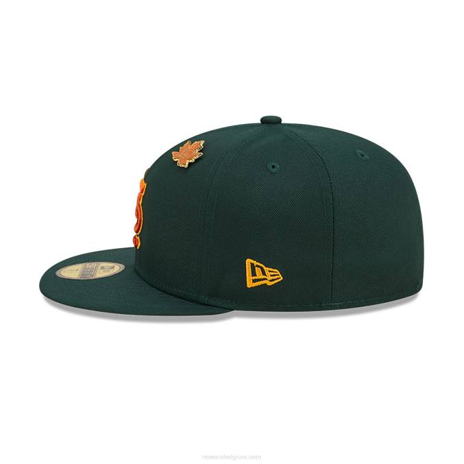 New Era st. louis cardinals lommerrijke donkergroene 59fifty getailleerde pet BT241366