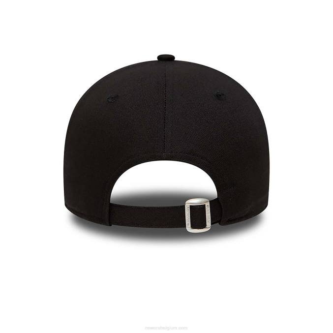 New Era stade toulousain teamlogo zwarte 9forty verstelbare pet BT241618