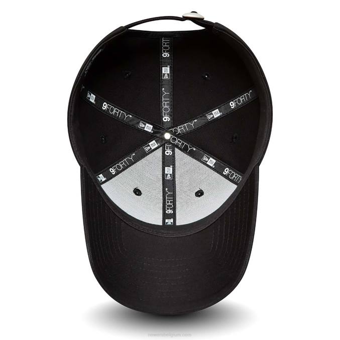 New Era stade toulousain teamlogo zwarte 9forty verstelbare pet BT241618