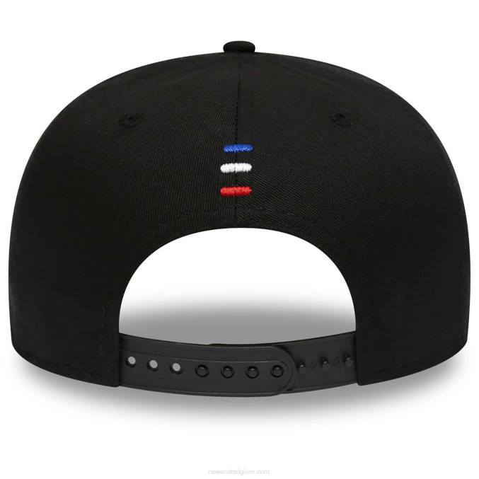 New Era stade toulousain tweekleurige zwarte 9fifty snapback pet BT241893
