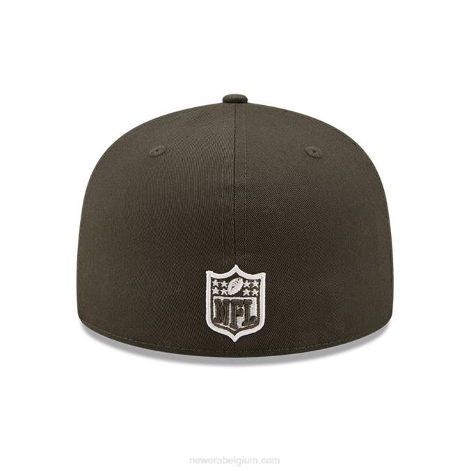 New Era tampa bay buccaneers side patch donkergrijs 59fifty fitted cap BT241027