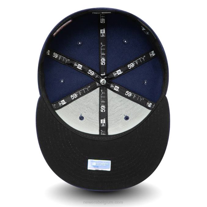 New Era tampa bay stralen authentiek op veld marine 59fifty cap BT24433