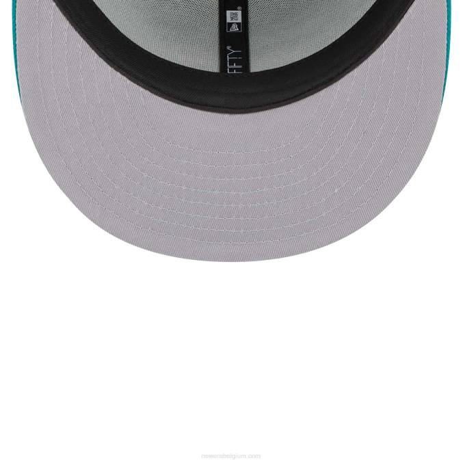 New Era texas rangers zodiac groen 59fifty getailleerde pet BT241277
