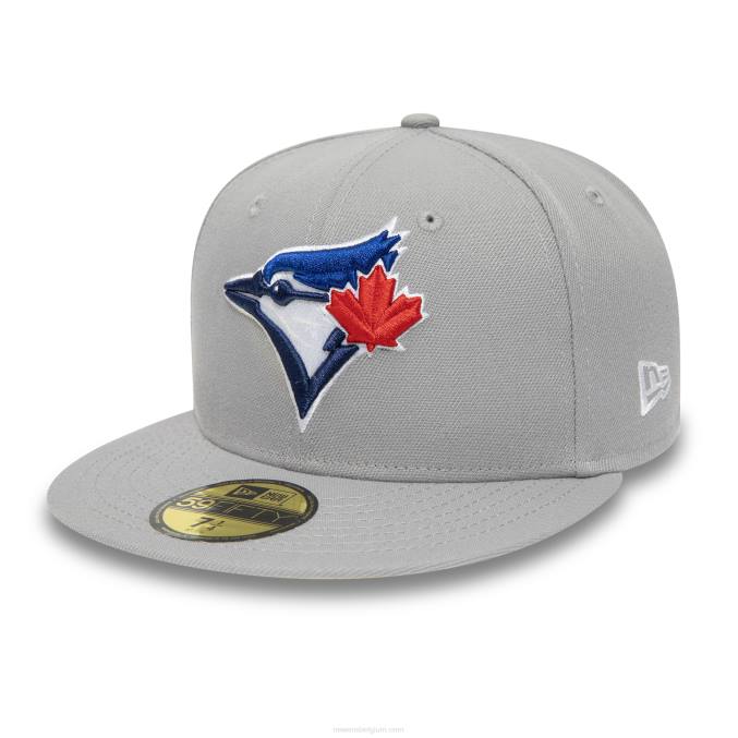 New Era toronto blue jays american league stadium grijs 59fifty getailleerde pet BT241227