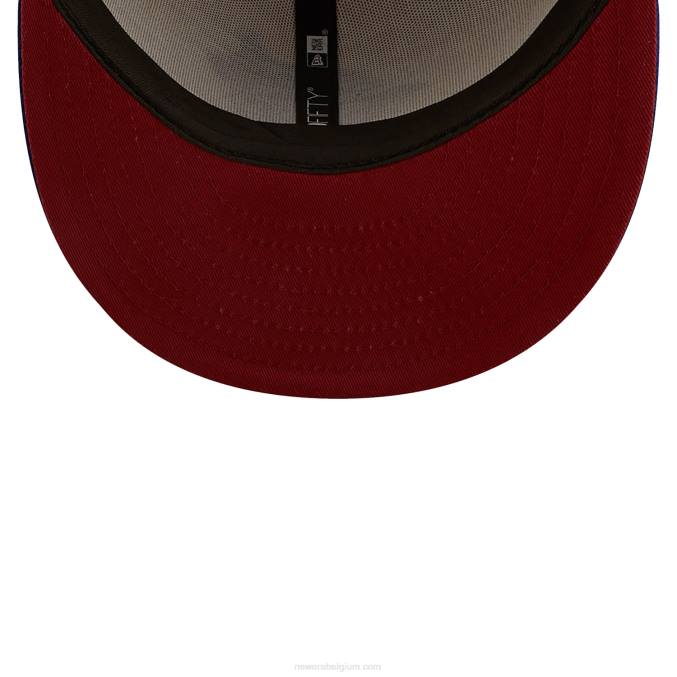 New Era toronto blue jays herfst klassieke witte 59fifty pet BT24532