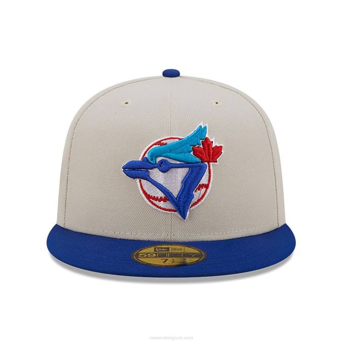 New Era toronto blue jays herfst klassieke witte 59fifty pet BT24532