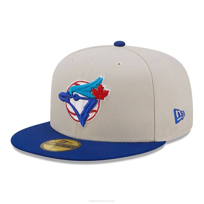 New Era toronto blue jays herfst klassieke witte 59fifty pet BT24532