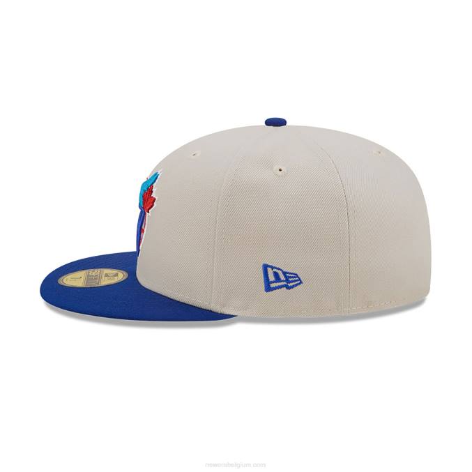 New Era toronto blue jays herfst klassieke witte 59fifty pet BT24532
