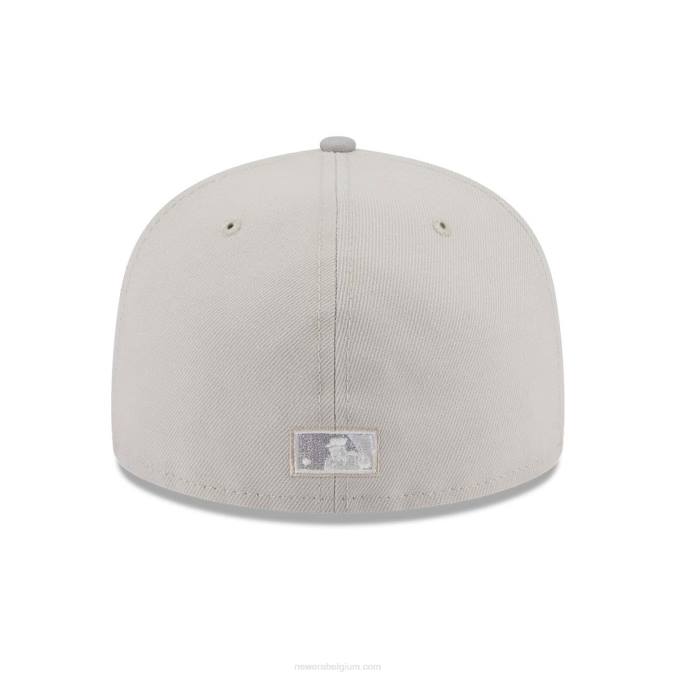 New Era toronto blue jays jubileum grijze 59fifty getailleerde pet BT24682
