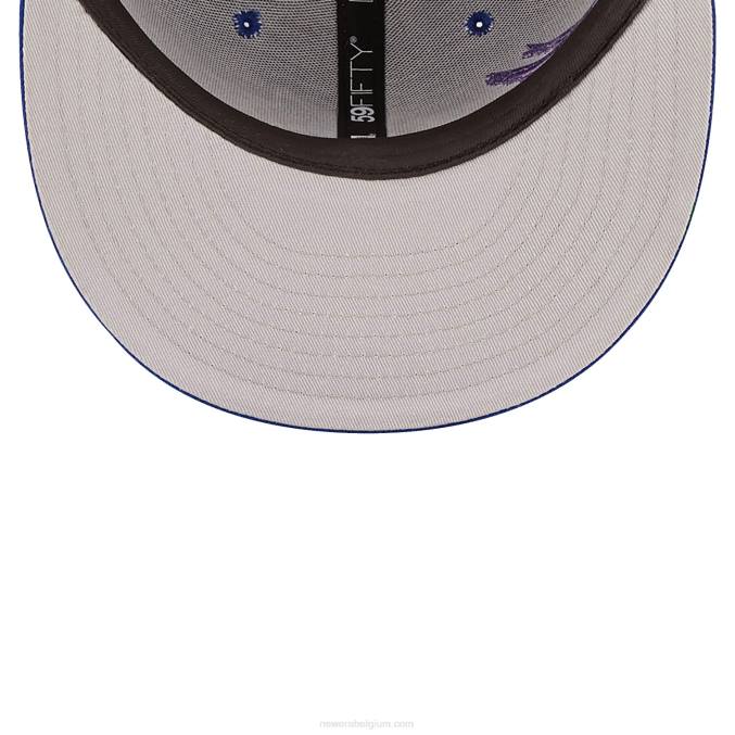 New Era toronto blue jays mlb blooming blue 59fifty getailleerde pet BT24527