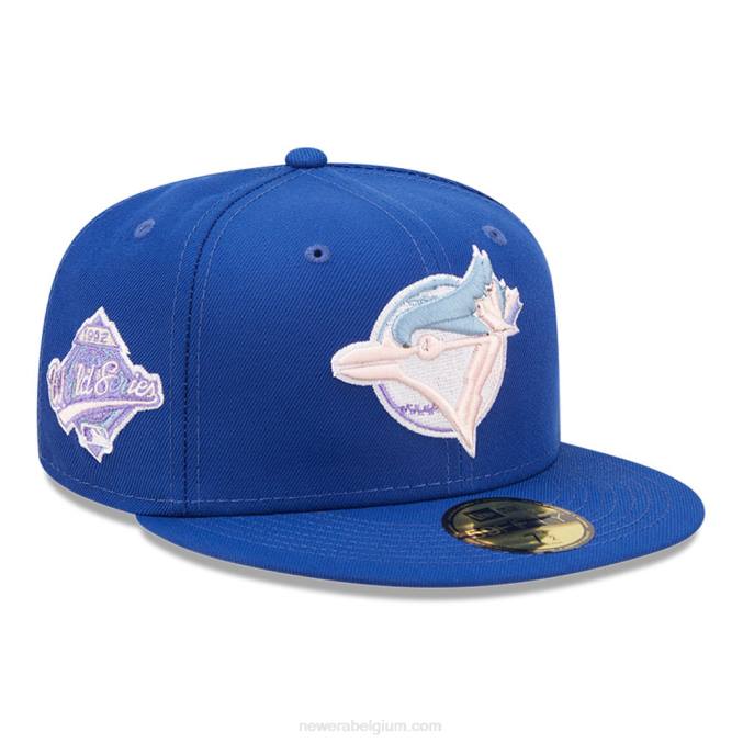 New Era toronto blue jays mlb nightbreak team blauwe 59fifty getailleerde pet BT241267