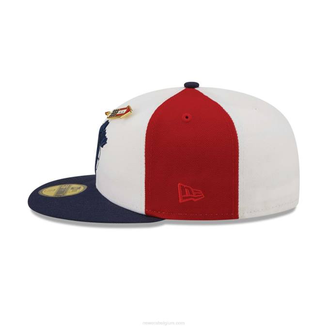 New Era toronto blue jays pinwheel americana rode 59fifty getailleerde pet BT24170