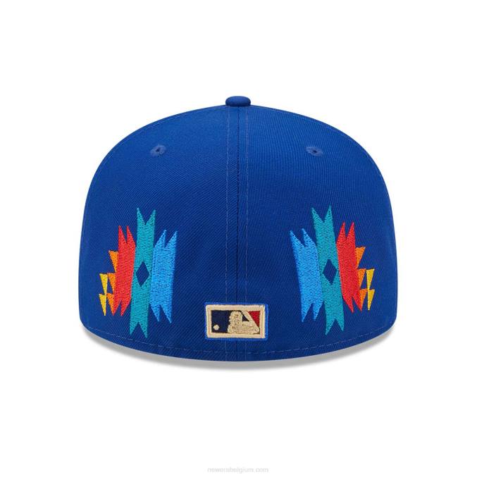 New Era toronto blue jays zuidwestelijke blauwe 59fifty getailleerde pet BT24881