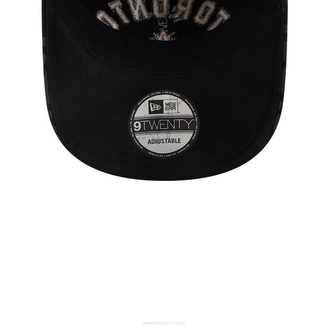 New Era toronto raptors authentics city edition donkergrijze 9twenty verstelbare pet BT242225
