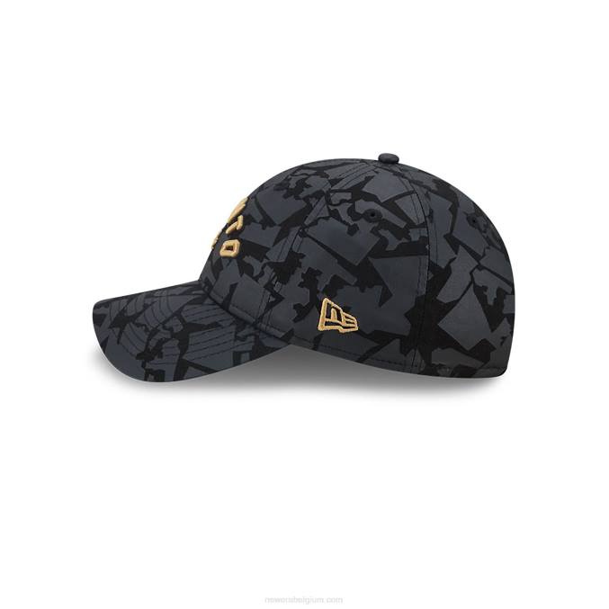 New Era toronto raptors authentics city edition donkergrijze 9twenty verstelbare pet BT242225