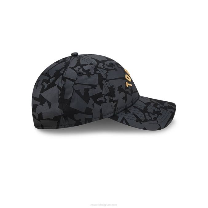 New Era toronto raptors authentics city edition donkergrijze 9twenty verstelbare pet BT242225