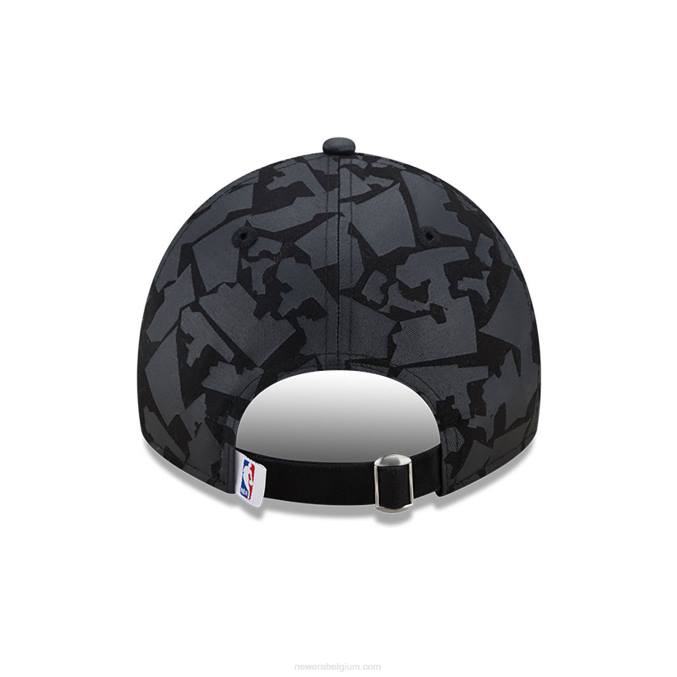 New Era toronto raptors authentics city edition donkergrijze 9twenty verstelbare pet BT242225