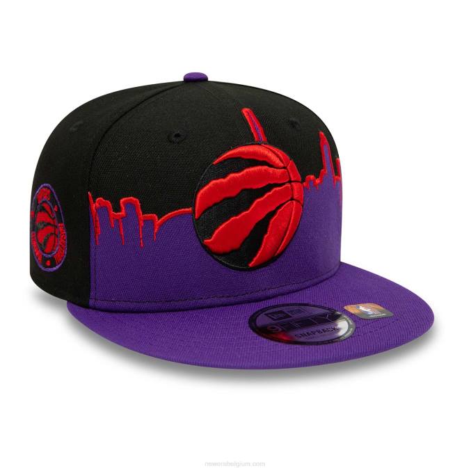 New Era toronto raptors nba tip off 2022 zwarte 9fifty snapback pet BT242066