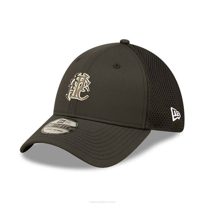 New Era tottenham hotspur fc iriserende zwarte 39thirty stretch fit pet BT242192