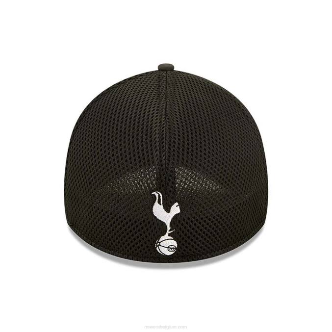 New Era tottenham hotspur fc iriserende zwarte 39thirty stretch fit pet BT242192