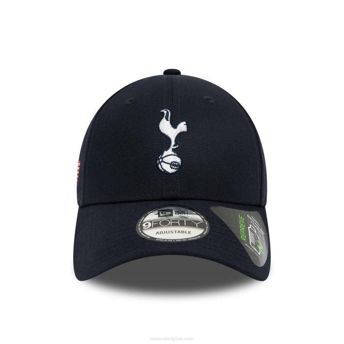 New Era tottenham hotspur fc repreve en flag 2023 navy 9forty verstelbare pet BT241475