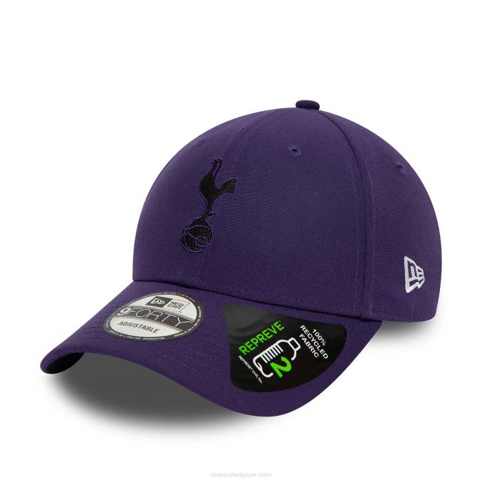 New Era tottenham hotspur fc repreve paarse 9forty verstelbare pet BT241598