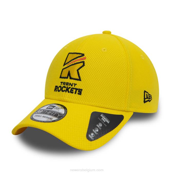 New Era trent raketten de gele 39thirty cap uit het honderd diamanten tijdperk BT242150