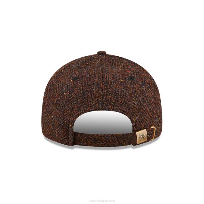 New Era tweed open bruine 9fifty snapback pet BT241924