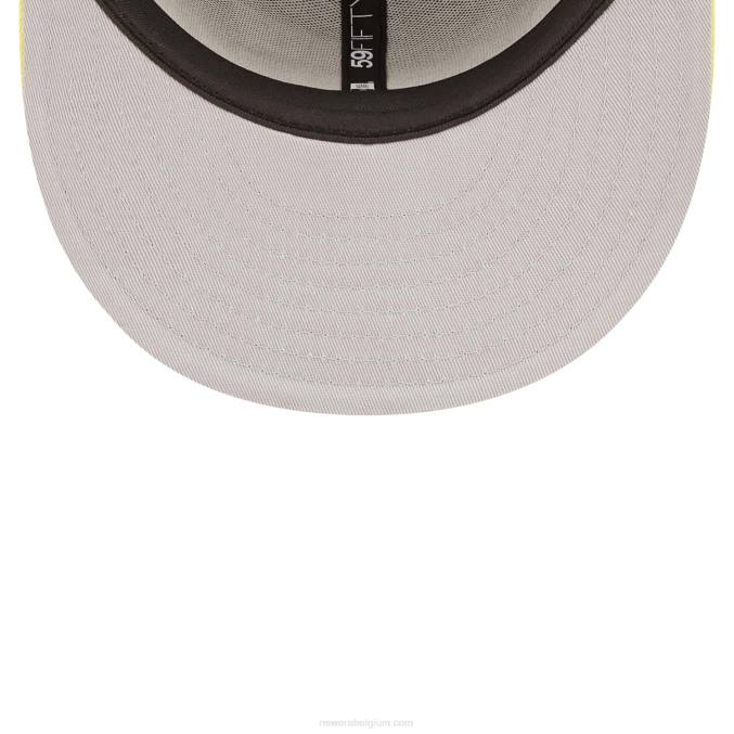 New Era utah jazz nba tip off 2022 zwarte 59fifty getailleerde pet BT24709