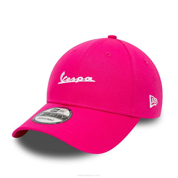 New Era vespa seizoensgebonden donkerroze 9forty verstelbare pet BT241748