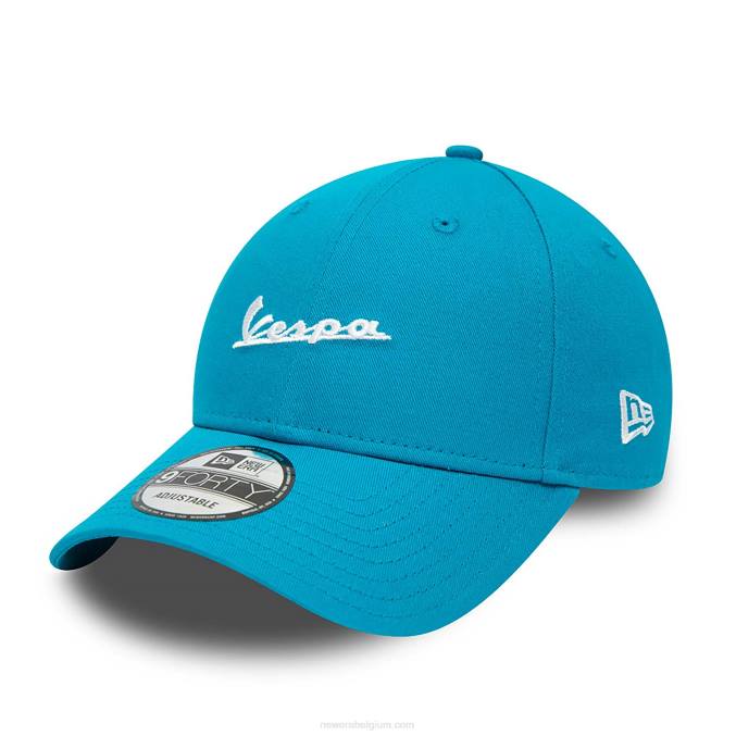 New Era vespa seizoensgebonden felblauwe 9forty verstelbare pet BT241781