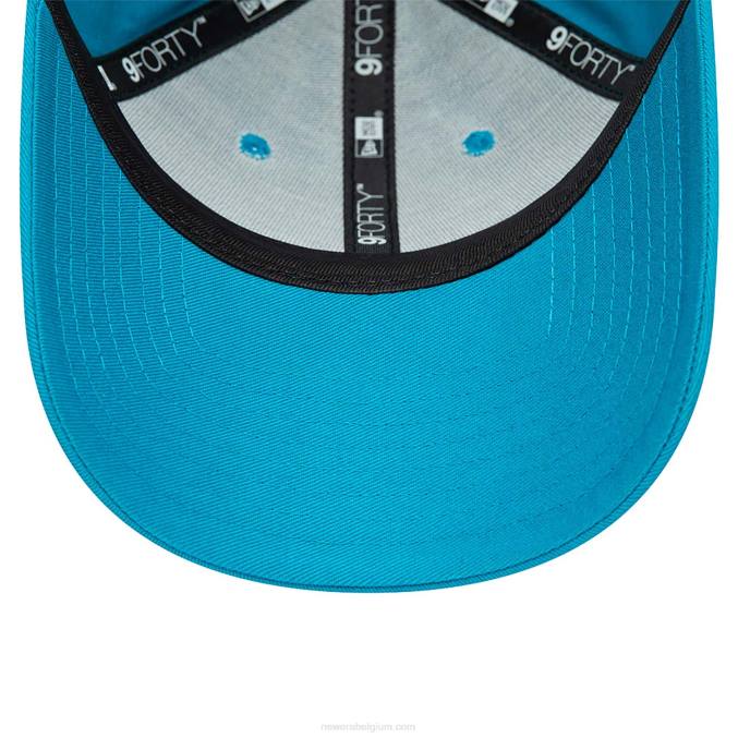 New Era vespa seizoensgebonden felblauwe 9forty verstelbare pet BT241781