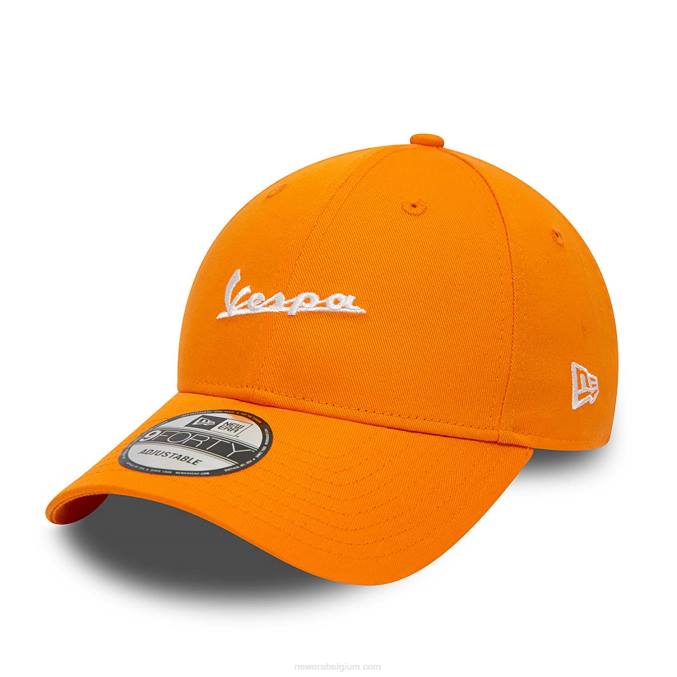 New Era vespa seizoensmedium oranje 9forty verstelbare pet BT241797