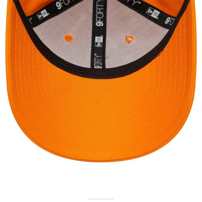 New Era vespa seizoensmedium oranje 9forty verstelbare pet BT241797